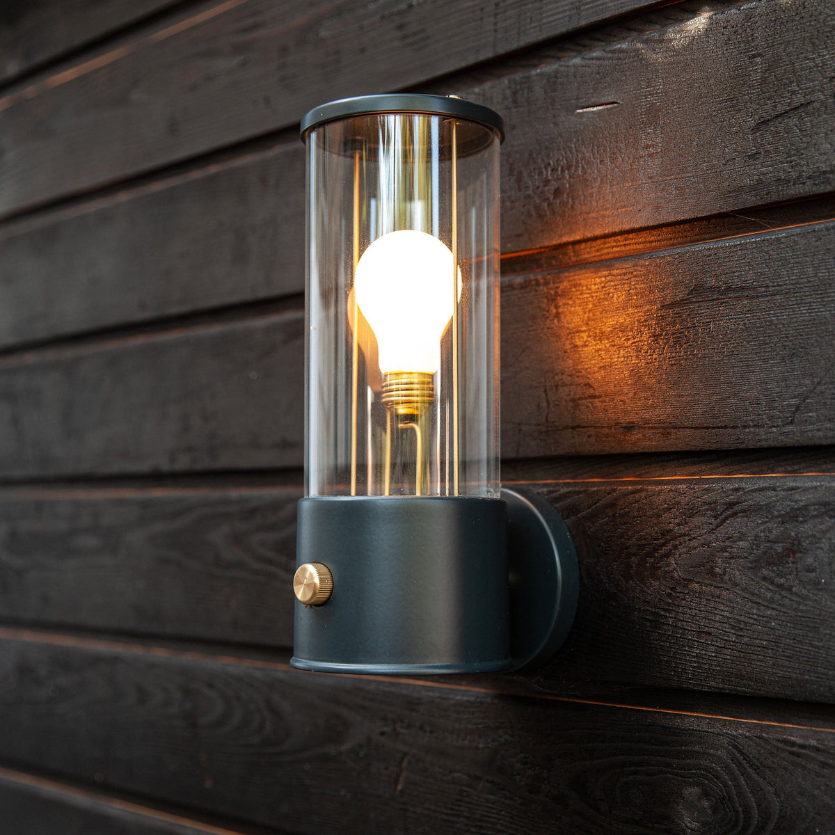 Black pir wall light cheap