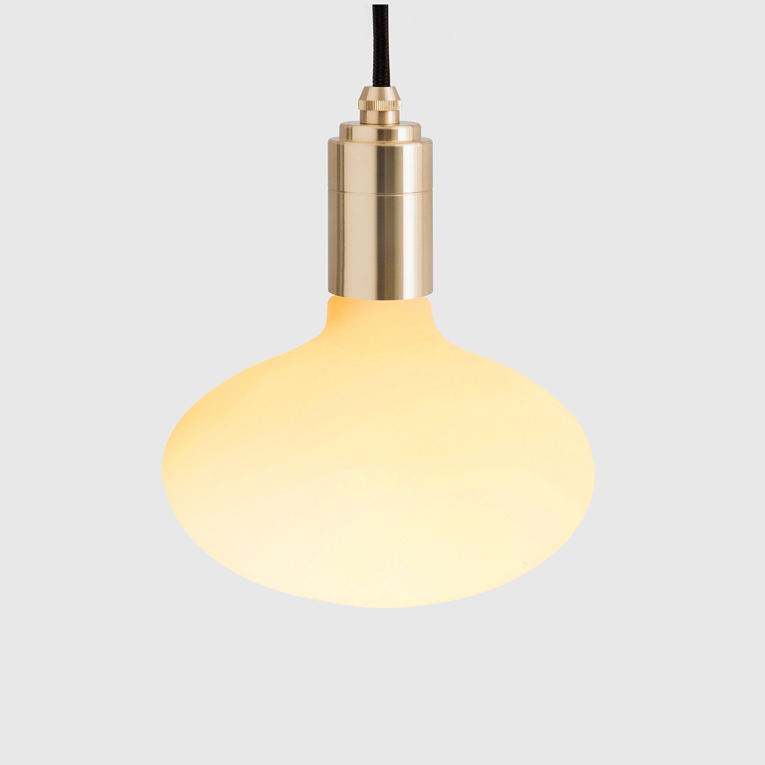 Oval Dim to Warm Pendant Light in Brass - Thumbnail 2