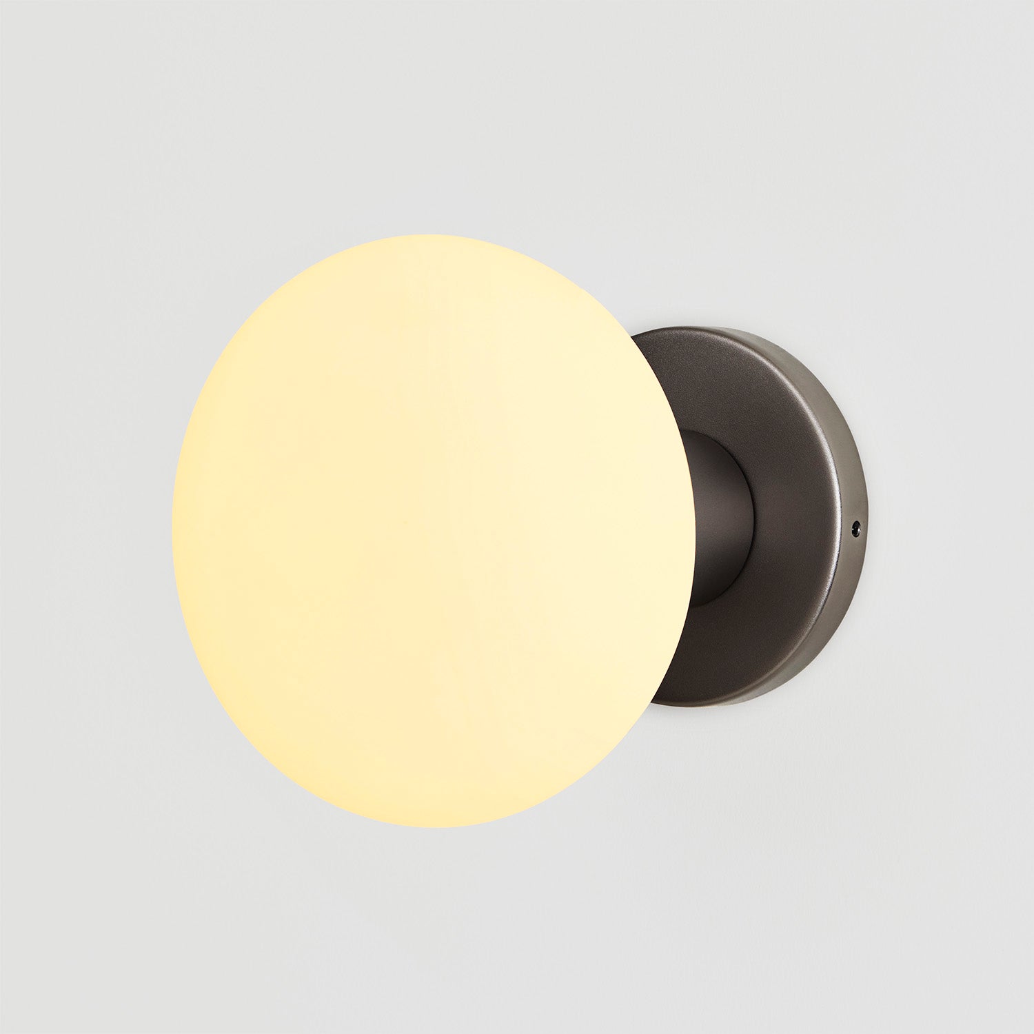 Lochan Wall Light in Graphite + Oval Dim to Warm - Thumbnail 2