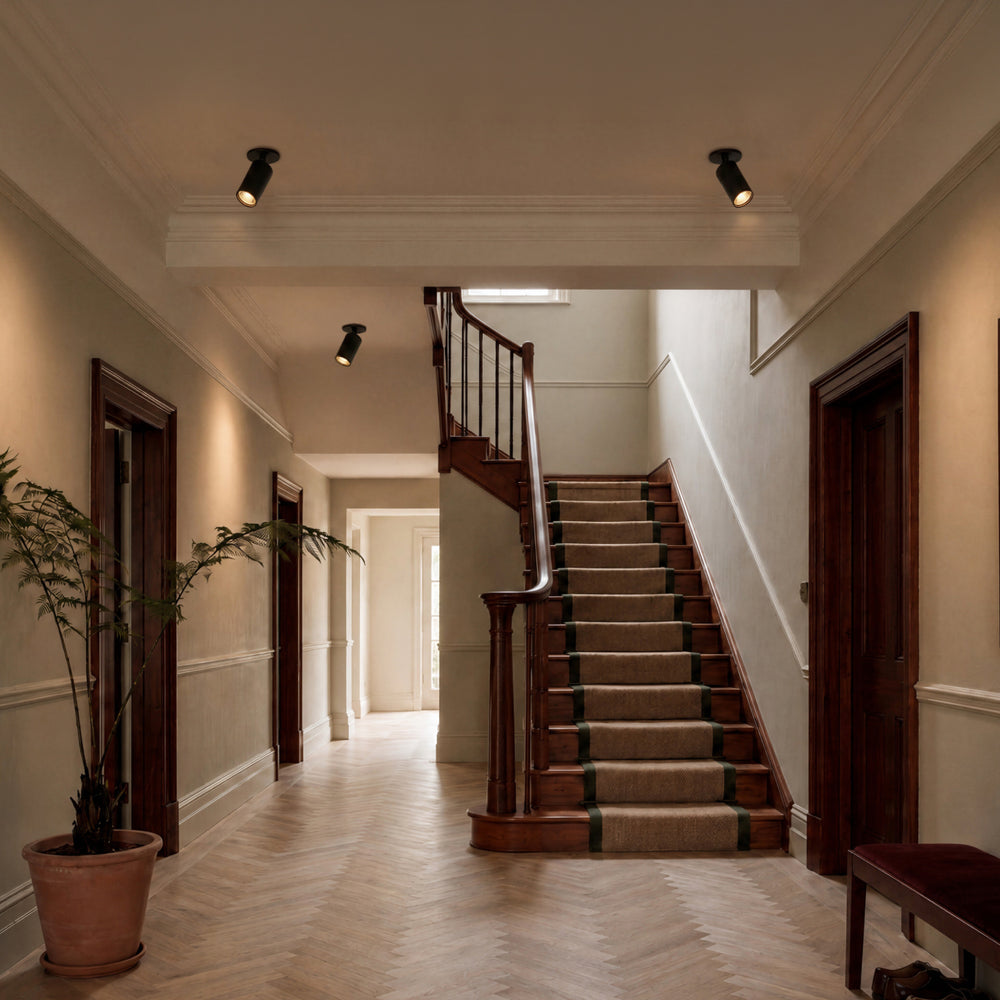 Recessed Lighting in Hallway