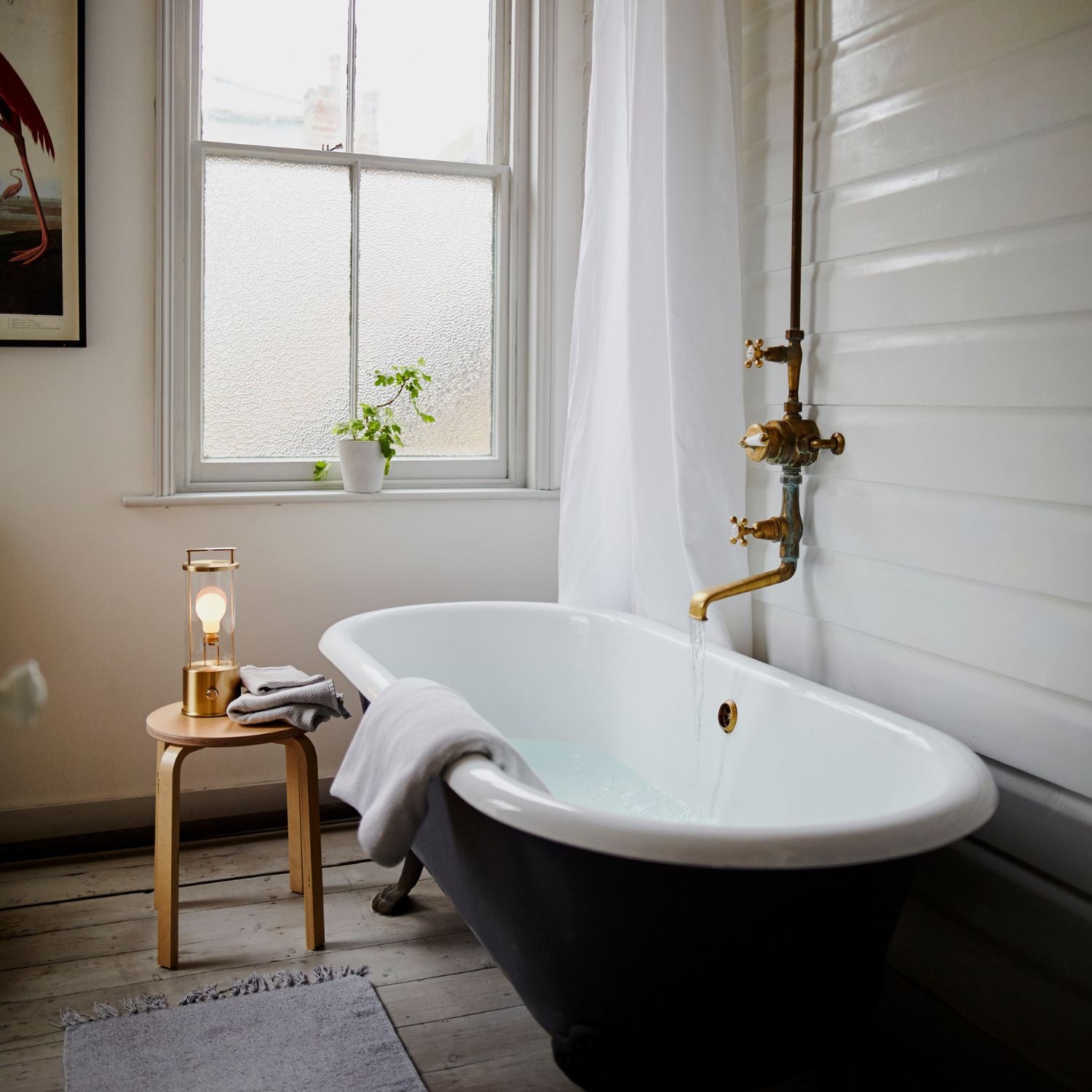 ライト・ランタン MIYABI RICH 0/f brass glove neru The Muse Portable Lamp in Solid Brass | Special Edition | Table