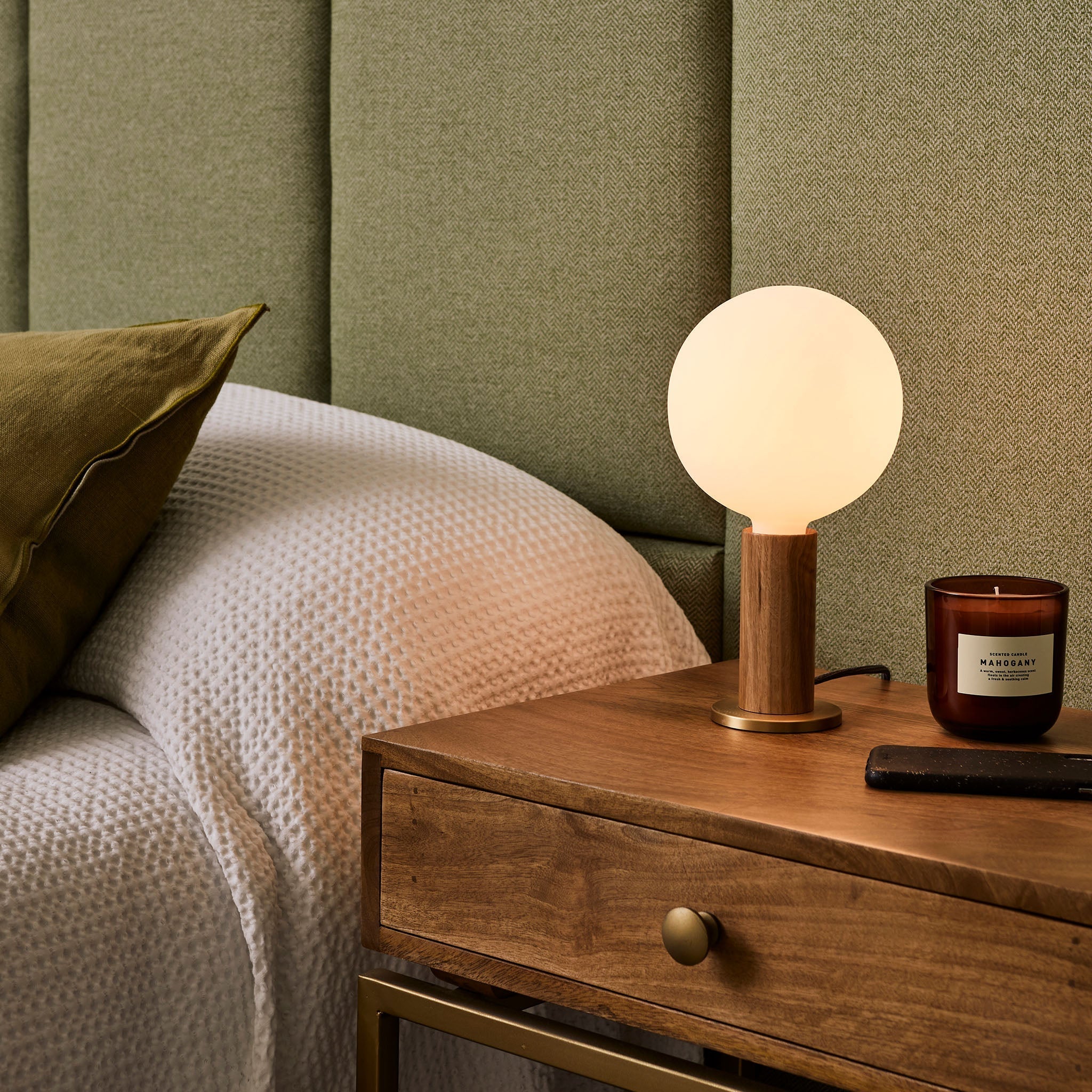 Sphere standing lamp on sale