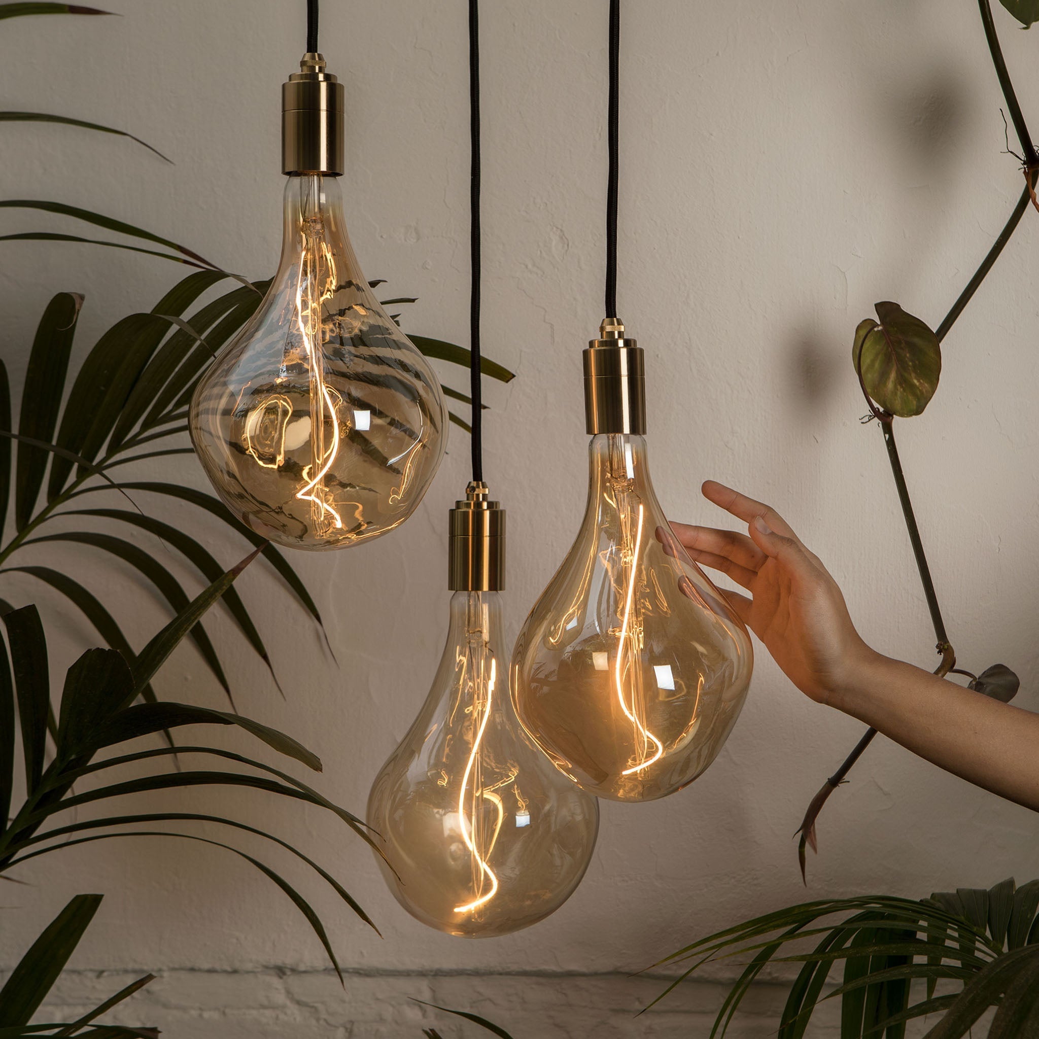 Triple Pendant in Brass + Voronoi II | Ceiling Lights | Tala – Tala US