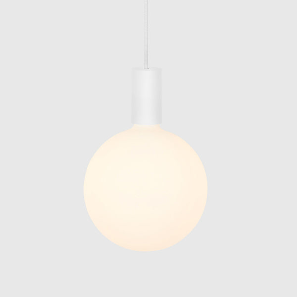 Alumina Single Pendant + Sphere V | Chalk Finish | Ceiling Lights
