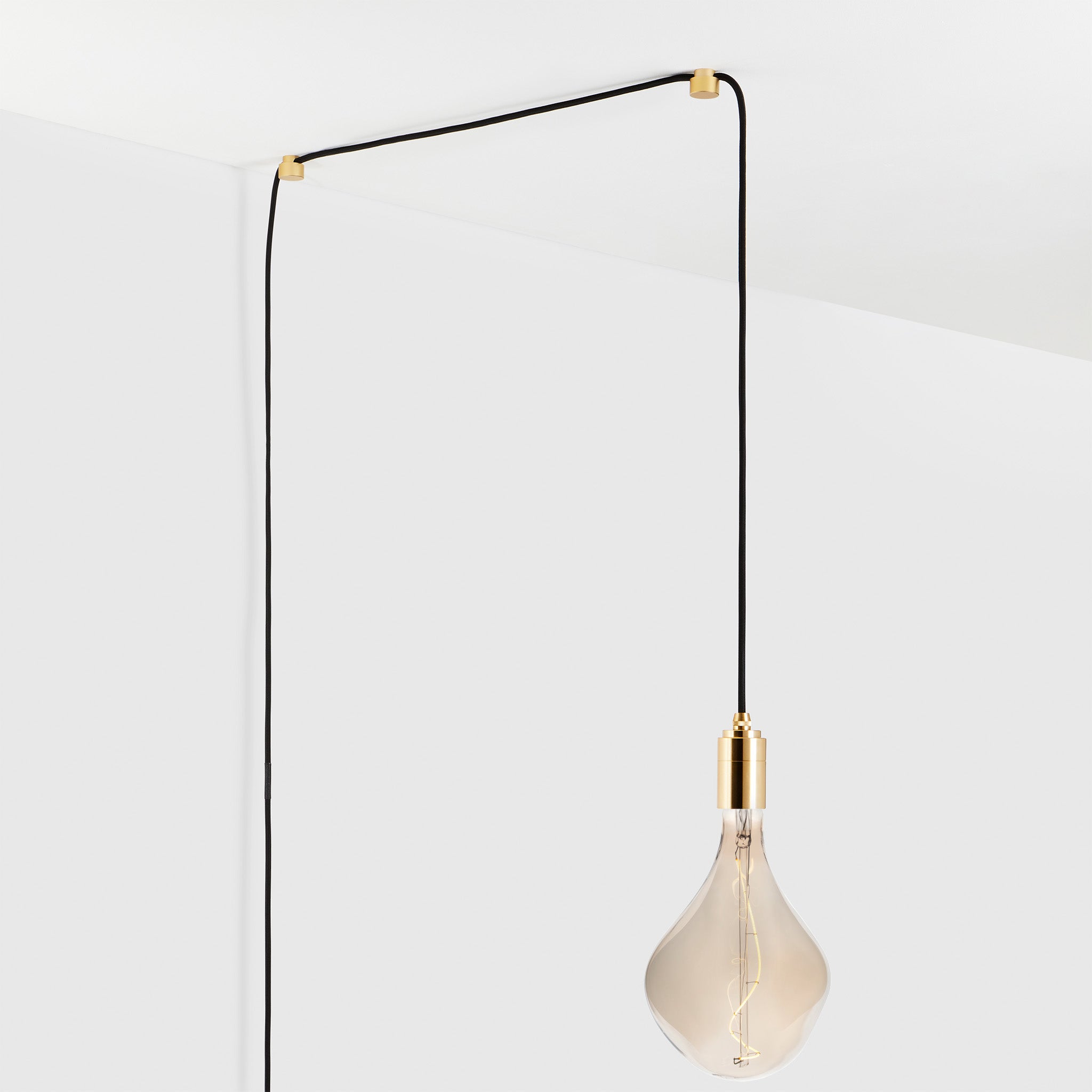 Voronoi II Plug in Pendant Light in Brass Pendant Lights Tala Tala US