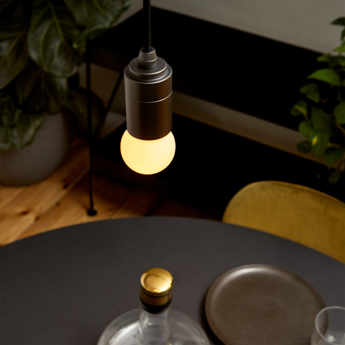 Sphere I E12 Dim-to-Warm LED Bulb | E12 4.6W Small Matte White Bulb ...